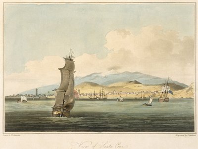 View of Santa Cruz, plate 3 from 